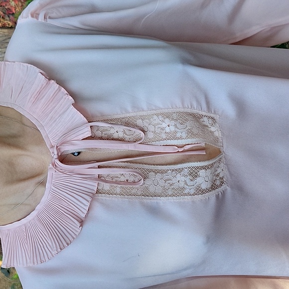 Chloe Other - AUTHENTI-Chloé Lingerie Sleepwear/slip Dress Mini Vintage 1970s Baby Pink size L